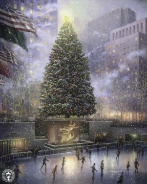 クリスマス Painting - ニューヨークのクリスマス TK
